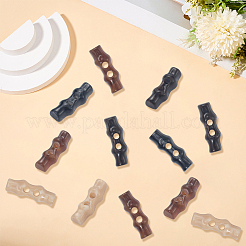 16pcs 4 Farben Harzknöpfe&nbsp;FIND-GF0008-25