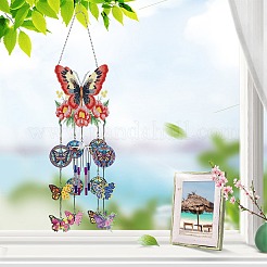 DIY Diamantmalerei Schmetterling Sonnenfänger Windspiel Kits&nbsp;PW-WG14800-01