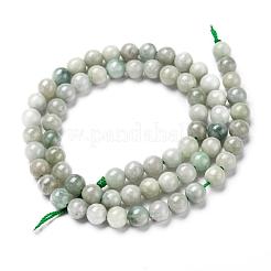 Natürliche jadeite Perlen Stränge&nbsp;G-L568-001D