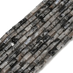 Natürliche Larvikit-Perlenstränge&nbsp;G-P600-B08-01