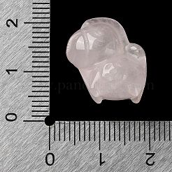 Natürliche Rosenquarz geschnitzte Perlen&nbsp;GG-G004-01A