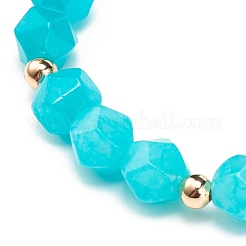 Bracelet extensible en jade naturel&nbsp;BJEW-JB08525-03