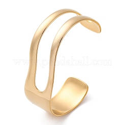 304 Edelstahl-Armreife für Damen&nbsp;BJEW-B123-01G