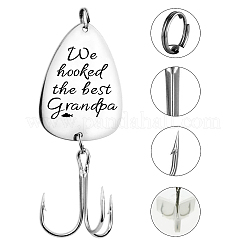 Hameçons de pêche à la carpe en alliage&nbsp;STAS-FG0001-04G