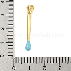 Veri pendenti in ottone placcato oro 18k&nbsp;KK-R159-40G-03