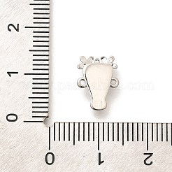 Cremagliera placcatura ottone fiore animale connettore ciondoli&nbsp;KK-L225-027P