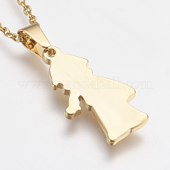 Collares colgantes de acero inoxidable 304&nbsp;STAS-I075-39G