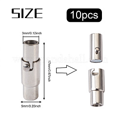 Glatte magnetische Schraubverschlüsse aus Edelstahl 304&nbsp;STAS-PJ0001-09P
