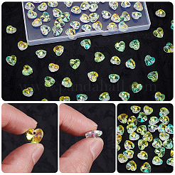 100pcs Glasanhänger&nbsp;GLAA-SP0001-69