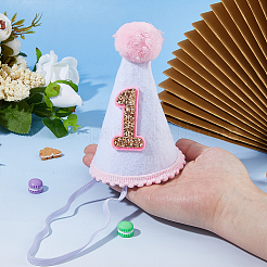 Chapeaux de fête en tissu&nbsp;AJEW-WH0348-739B