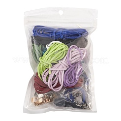 Kit di corde in finta pelle scamosciata per kit di ricerca di gioielli fai-da-te&nbsp;DIY-FS0002-07
