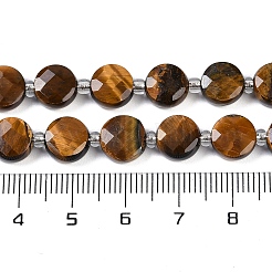 Natürlichen Tigerauge Perlen Stränge&nbsp;G-B049-F03-02