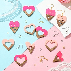 Kits de pendientes con temática de San Valentín para hacer tú mismo&nbsp;DIY-YW0012-79