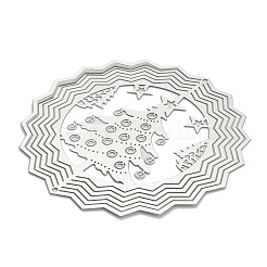 Weihnachten 201 Edelstahl Laser geschnitten Verbindungsstück Charms&nbsp;STAS-Z116-03P-04