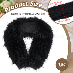 1 pieza de chenilla de piel artificial para cuello&nbsp;FIND-BC0019-22E