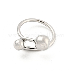 Runde Fingerringe aus Messing&nbsp;RJEW-G309-45P