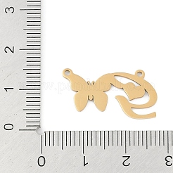 Pendentifs en acier inoxydable 304&nbsp;STAS-L279-002G-G