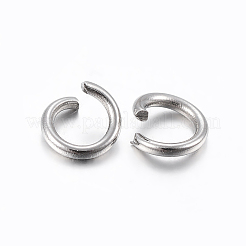 Anneaux ouverts en acier inoxydable 304 résistant au ternissement&nbsp;STAS-H437-4x0.6mm