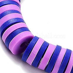 Set di braccialetti elastici da surfista heishi in argilla polimerica 7 pz 7&nbsp;BJEW-SW00088-04