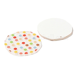 Opake Acryl Anhänger&nbsp;BACR-D002-12C