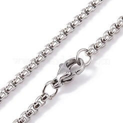 Collares de acero inoxidable 304 que no se deslustran&nbsp;NJEW-Q338-03P