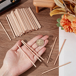 Bâtonnets en bois&nbsp;WOOD-WH0125-11A