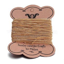 Catene a maglie in acciaio inossidabile 304 placcate ioni (ip)&nbsp;CHS-P001-03G-0.6mm