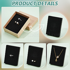 12 boîte d'emballage de bijoux en carton&nbsp;CON-NB0002-26A