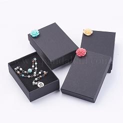Amazonit Lariat Halsketten mit natürlichen Blumen&nbsp;NJEW-JN01961-02