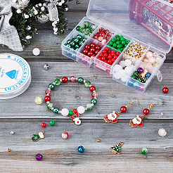 Kits de fabrication de bracelets de Noël DIY pour enfants&nbsp;DIY-NB0007-05