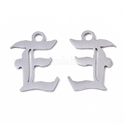 Pendentifs en acier inoxydable 201 résistant au ternissement&nbsp;STAS-N091-40E