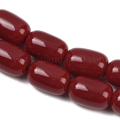 Opache perle di vetro fili&nbsp;X-GLAA-Z015-02G