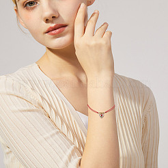 24 Stück geflochtenes Armband aus gewachstem Polyester in 12 Farben&nbsp;AJEW-AB00194