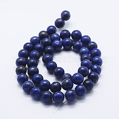 Natürlicher Lapislazuli Perlenstränge&nbsp;LS-G-P348-01-2mm