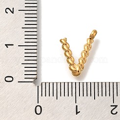 PVD-Vakuumbeschichtung 304 Edelstahlanhänger&nbsp;STAS-S148-28G-V
