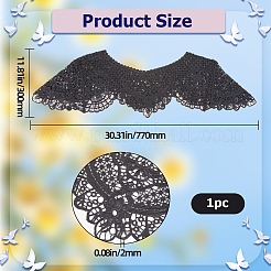 Col brodé informatisé en polyester&nbsp;AJEW-WH0314-95B