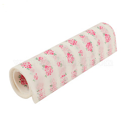 Paper Paper Greaseproof Printed Wrap Tissue, Rectangle, for Kitchen Baking Supplies, Rose Pattern, 250x213mm, 50pcs/set