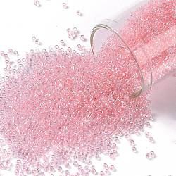 Toho perline rotonde, perline giapponesi, (171) ballerina ab tinta rosa, 15/0, 1.5mm, Foro: 0.7 mm, circa 15000pcs/50g
