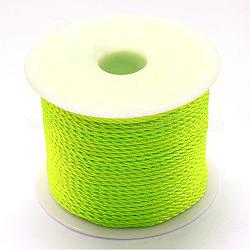 編み込みナイロン糸  芝生の緑  2mm  約54.68ヤード（50m）/ロール
