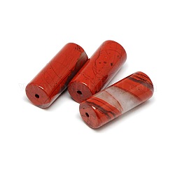 Natural Red Jasper Column Beads, 27~29x12mm, Hole: 1.5mm