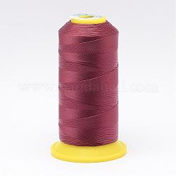 ナイロン縫糸  インディアンレッド  0.4mm  約400m /ロール
