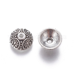 Tibetanische Legierung, cadmiumfrei und bleifrei, Antik Silber Farbe, 10x4 mm, Bohrung: 1.5 mm