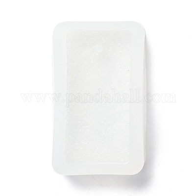 RESIN WAVY RECTANGLE Bead Mold, Silicone Mold to make 1-1/2 x 1 wavy