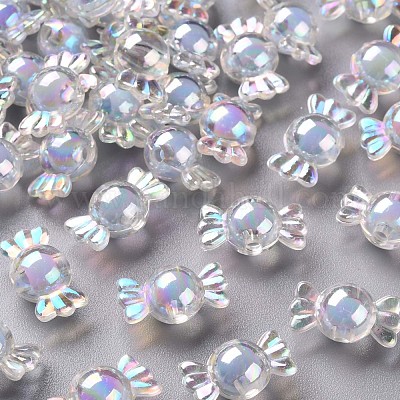 Perles en acrylique transparente&nbsp;TACR-S152-03B-SS2113-1