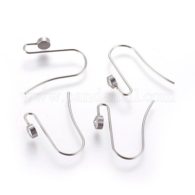 Wholesale 304 Stainless Steel Earring Hooks 