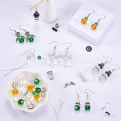 Shop PandaHall 222pcs DIY Earring Making Kit for Jewelry Making - PandaHall  Selected
