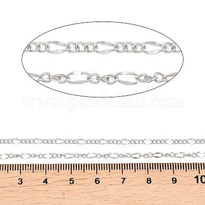 Figaroketten aus Edelstahl 304&nbsp;CHS-P028-13P-1