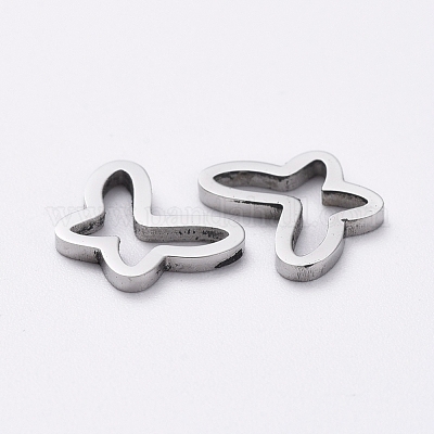 Wholesale 304 Stainless Steel Linking Rings for Jewelry Making 