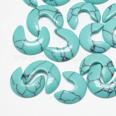 Synthetik Türkiscabochons&nbsp;LS-TURQ-S290-56A-02-1