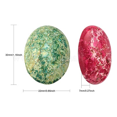 Gemstone cabochons&nbsp;G-G529-22x30mm-M2-1